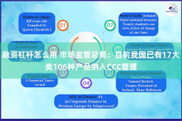 融资杠杆怎么用 市场监管总局：目前我国已有17大类106种产品纳入CCC管理