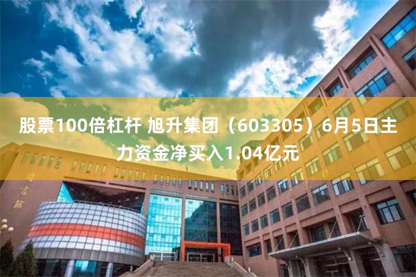 股票100倍杠杆 旭升集团（603305）6月5日主力资金净买入1.04亿元