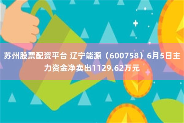 苏州股票配资平台 辽宁能源（600758）6月5日主力资金净卖出1129.62万元