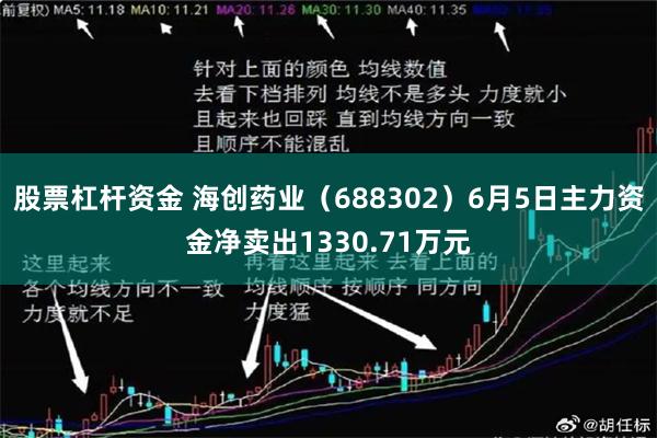 股票杠杆资金 海创药业（688302）6月5日主力资金净卖出1330.71万元