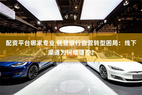 配资平台哪家专业 民营银行自营转型困局：线下渠道为何难管控？