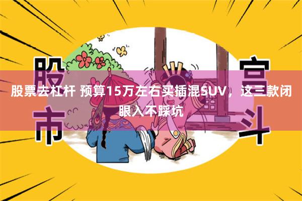 股票去杠杆 预算15万左右买插混SUV，这三款闭眼入不踩坑