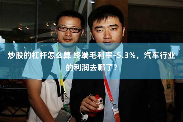 炒股的杠杆怎么算 终端毛利率‑5.3%，汽车行业的利润去哪了？