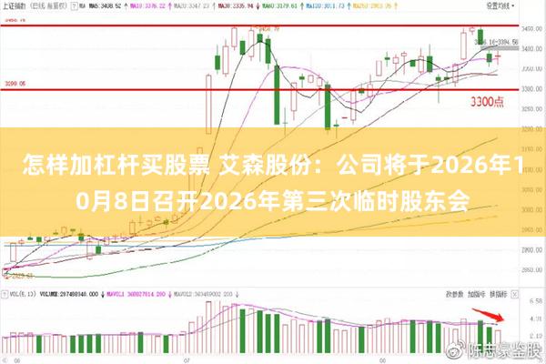 怎样加杠杆买股票 艾森股份：公司将于2026年10月8日召开2026年第三次临时股东会